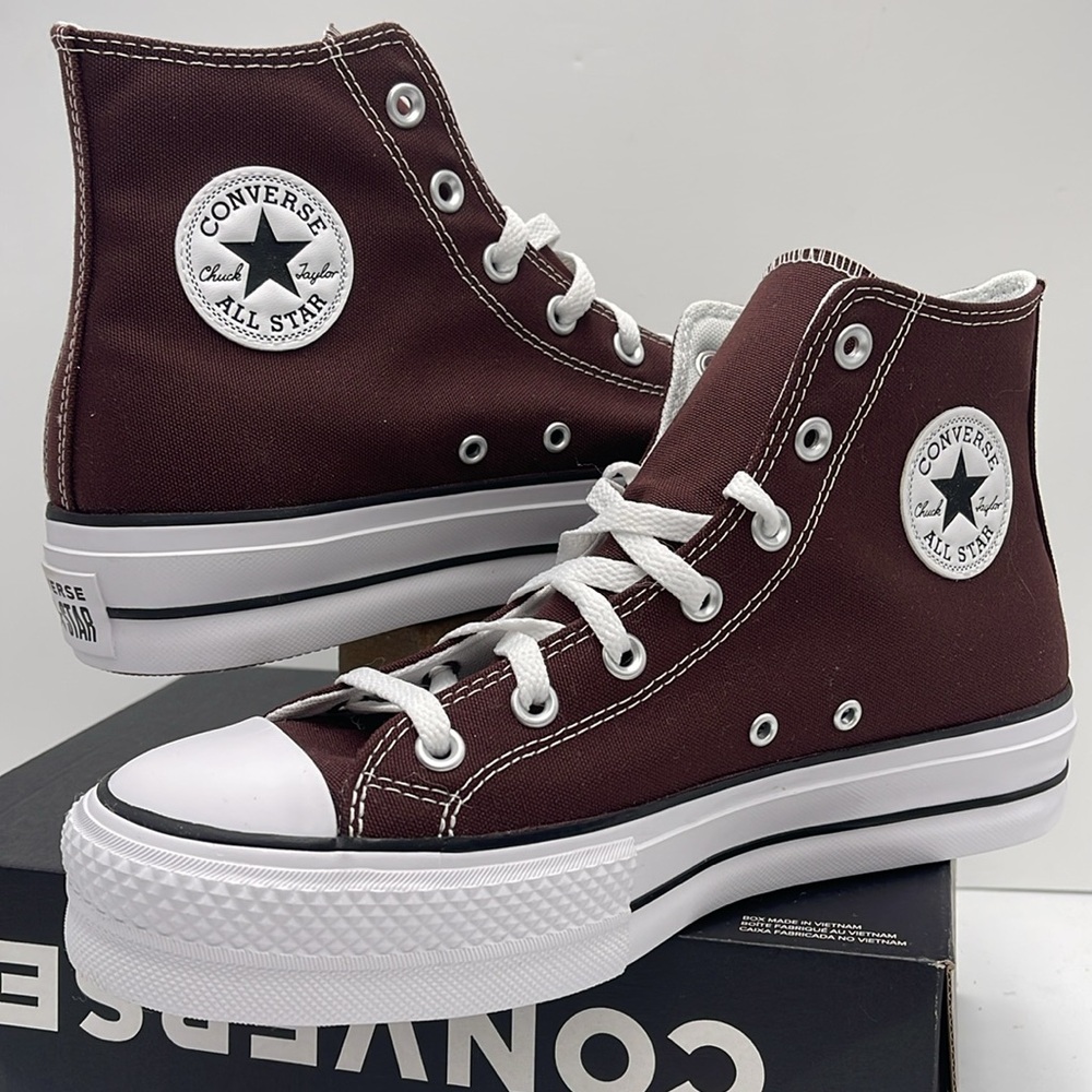 Converse WMNS CTAS LIFT HI
EL DORADO/WHITE/BLACK A09986C Platforms Sneakers - Picture 9 of 16